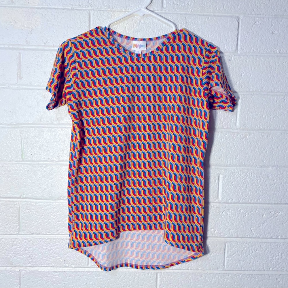 LulaRoe Girls (Or Women’s) Boxy Super Stretchy Dress (or shirt) little girls 10